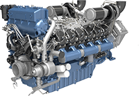 Baudouin Marine Diesel Engine-Model 12M33C900-15