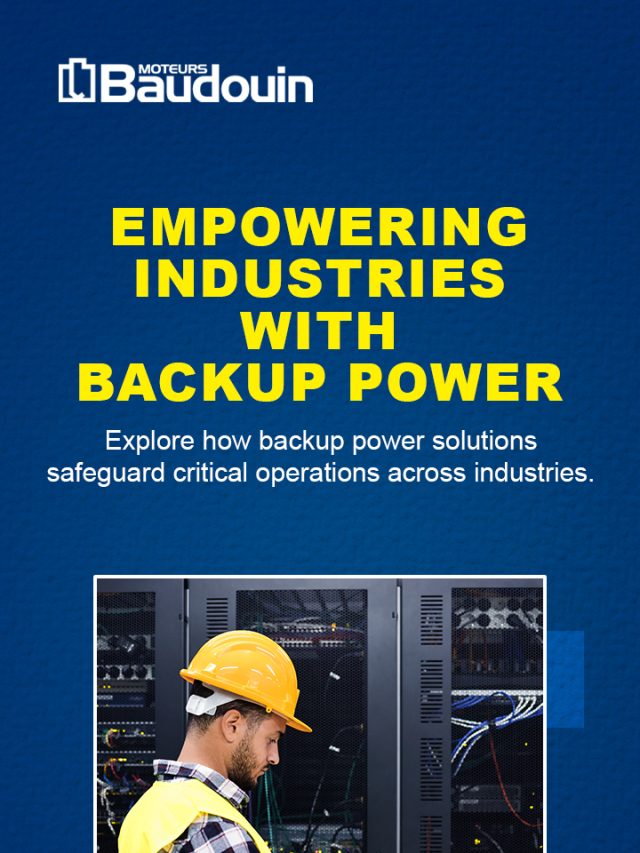 Empowering Industries with Backup Power