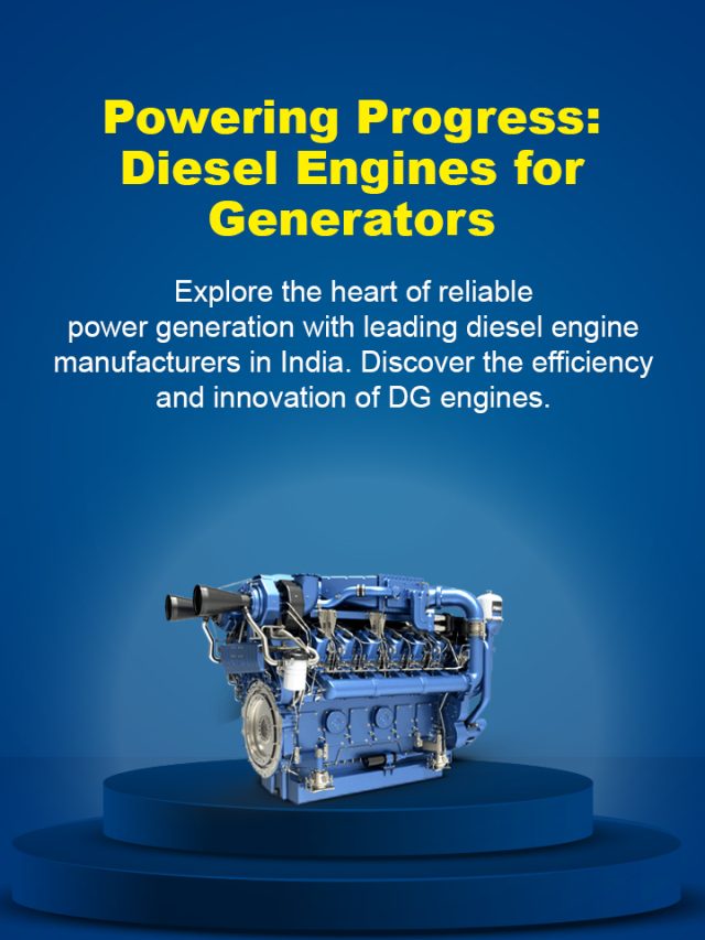 Powering Progress: Diesel Engines for Generators