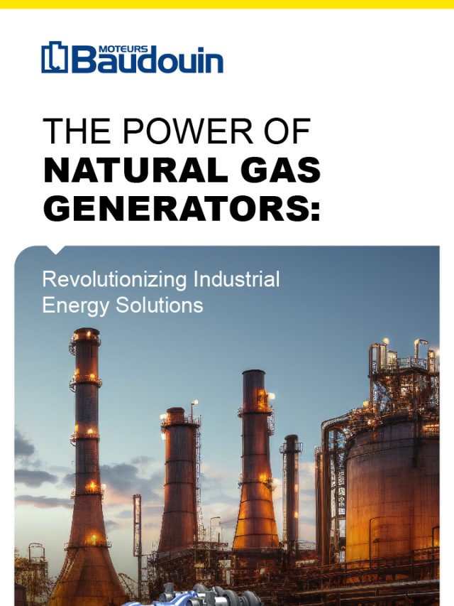 The Power of Natural Gas Generators: Revolutionizing Industrial Energy Solutions