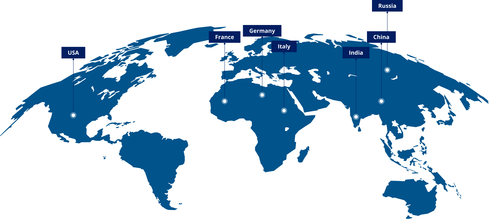 Baudouin Global Presence Map